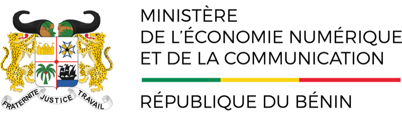 Ministère du Numérique et de la Digitalisation de la République du Bénin logo