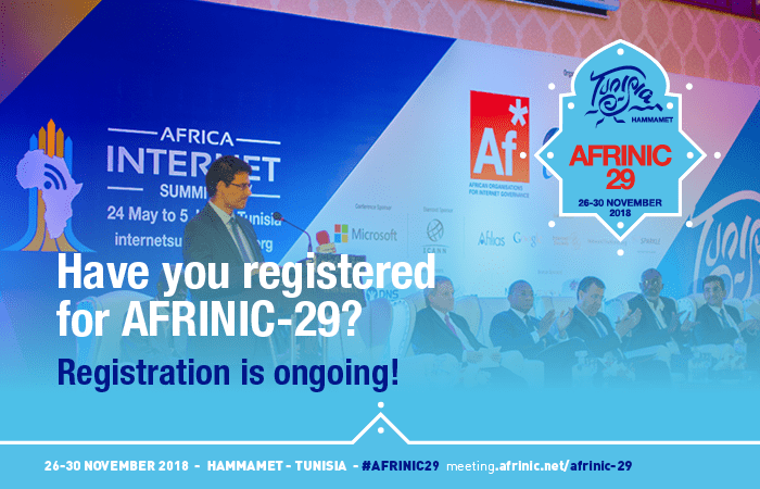 Registration for AFRINIC-29 is Still Open