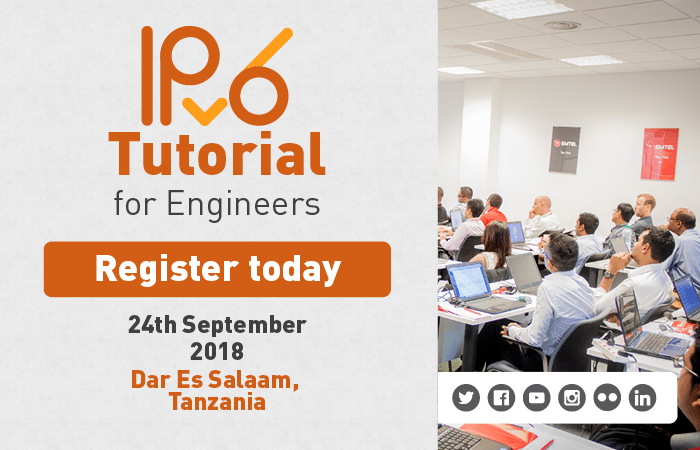 Register for AFRINIC’s IPv6 Deep-Dive Tutorial for Engineers and IPv6 Deployathon at SAFNOG-4