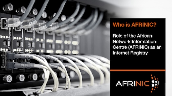 Role of the African Network Information Centre (AFRINIC) as an Internet Registry